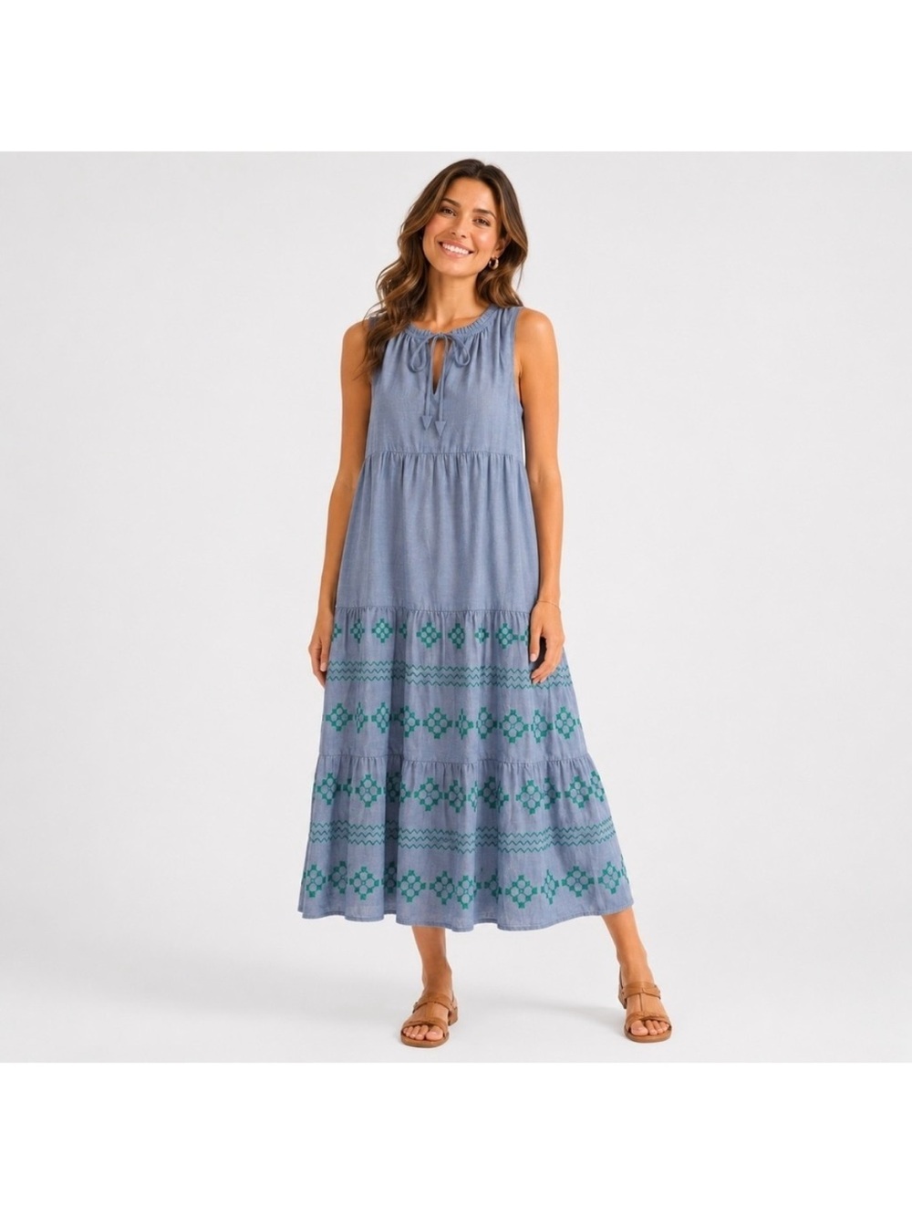 T’Nuck Tuckernuck Paloma Maxi Dress Small